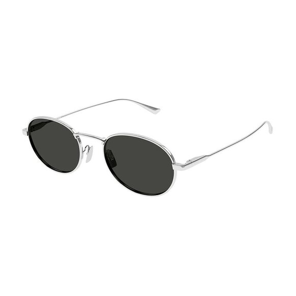 NWT SAINT LAURENT SILVER WOMEN SUNGLASSES - Picture 1 of 4